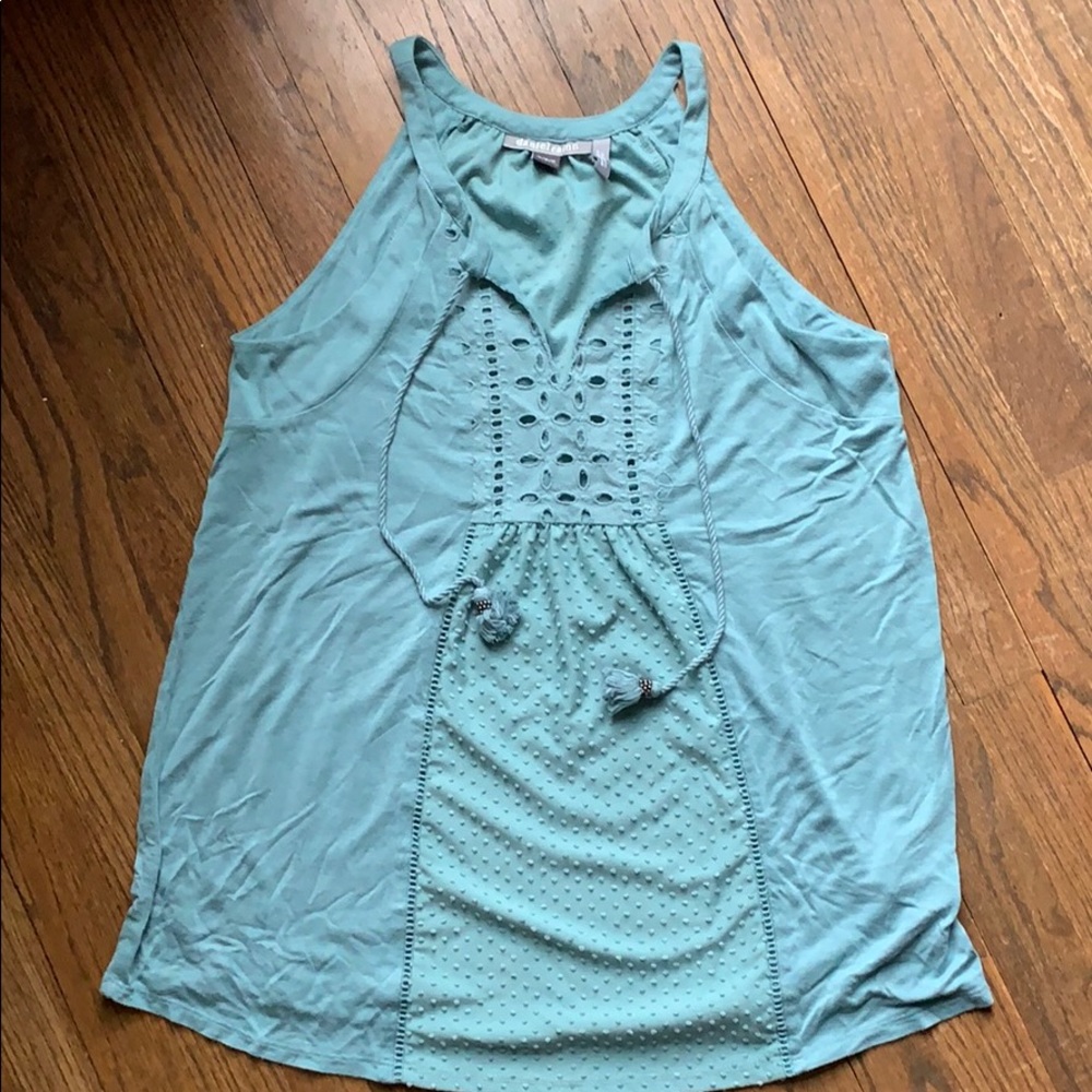 Maternity Eyelet Tank